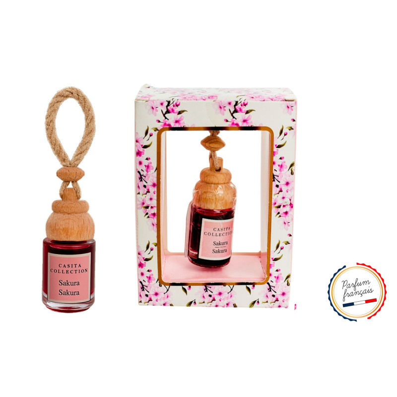 Mini Diffuseur de Parfum à Suspendre - Sakura - 7 ml Mini Diffuseur de Parfum à Suspendre - Sakura - 7 ml
