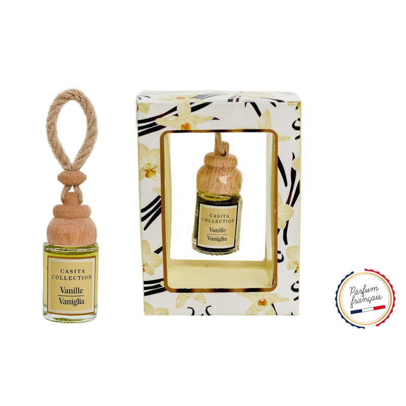 Mini Diffuseur de Parfum à Suspendre - Vanille - 7ml Mini Diffuseur de Parfum à Suspendre - Vanille - 7ml