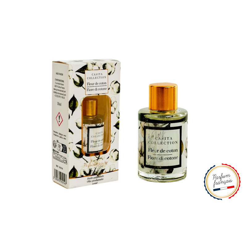Huile Parfumée - Fleur de Coton - 10 ml Huile Parfumée - Fleur de Coton - 10 ml