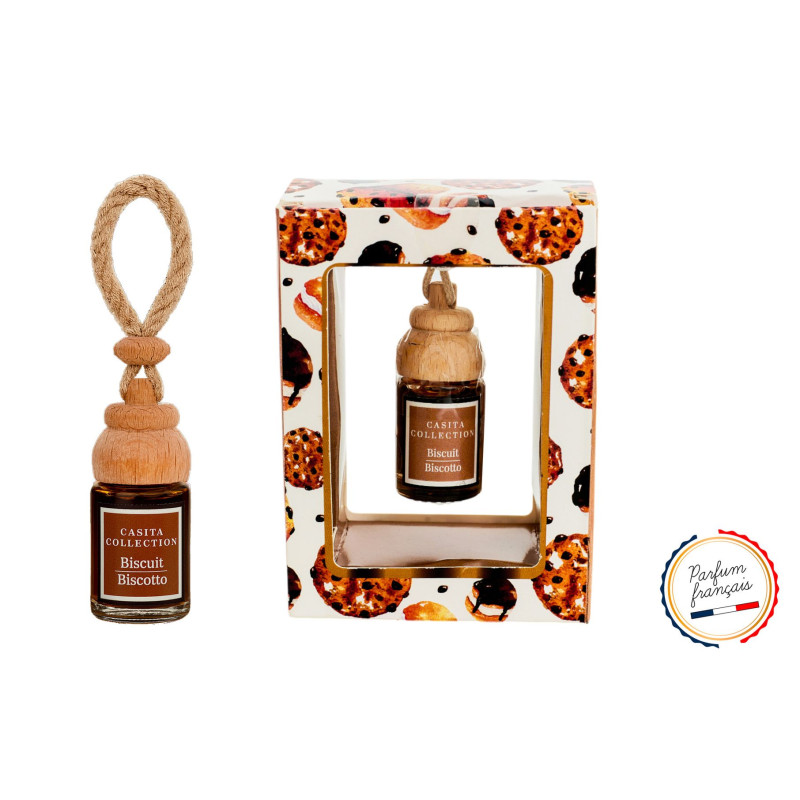 Mini Diffuseur de Parfum à Suspendre - Biscuit - 7 ml Mini Diffuseur de Parfum à Suspendre - Biscuit - 7 ml