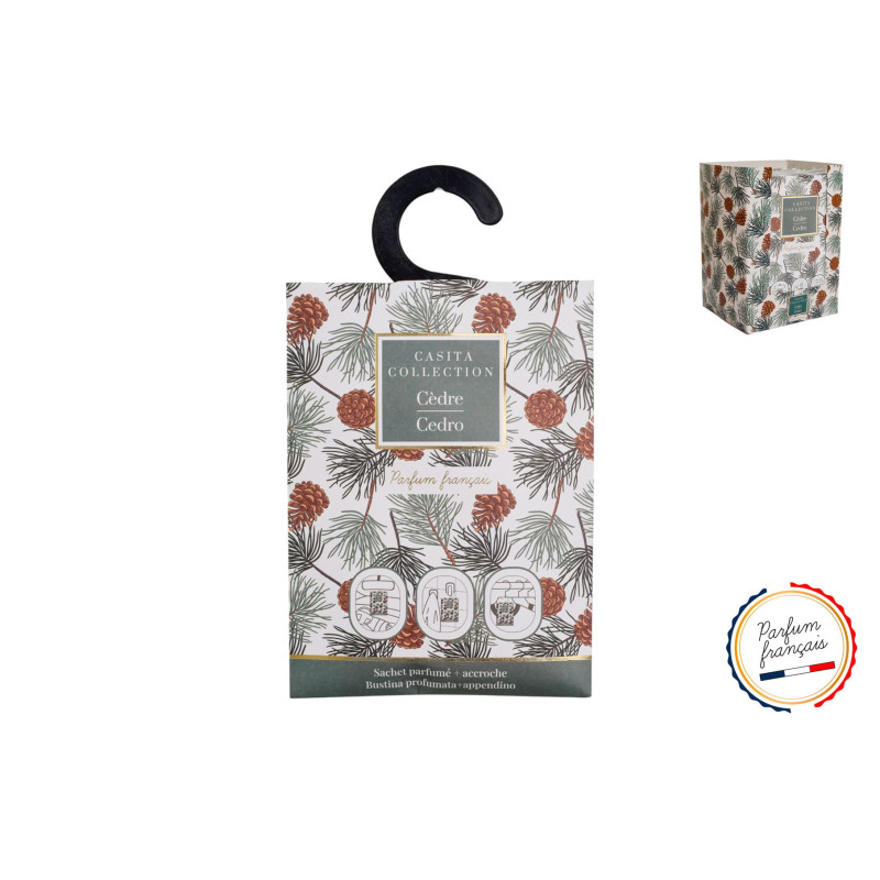 Sachet parfumé Cèdre 20grs -