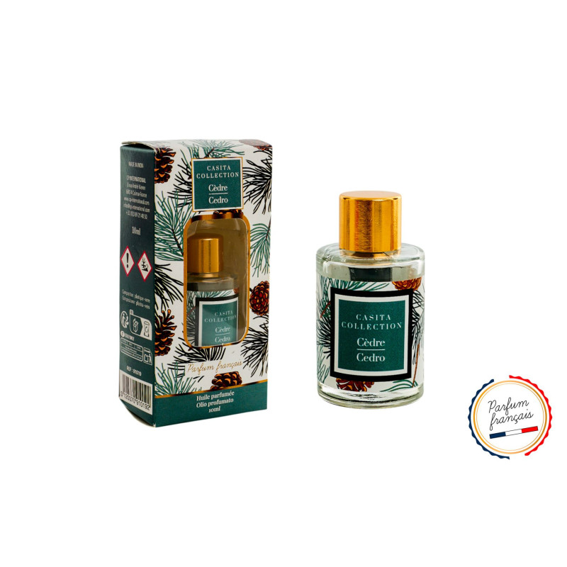 Huile parfumée 10ml - Cèdre
