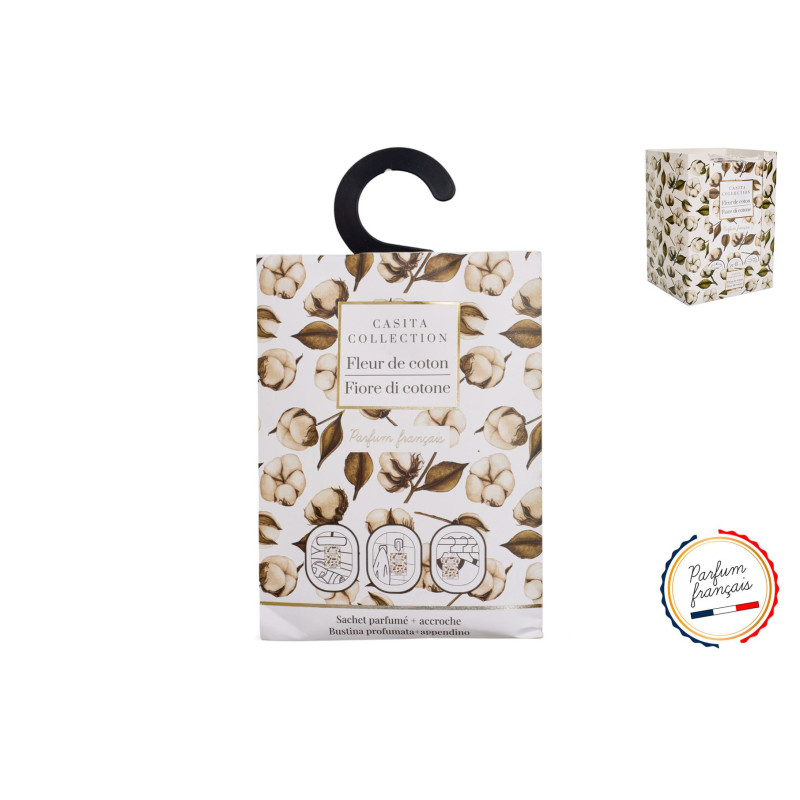 Sachet parfumé Fleur de Coton 20grs -