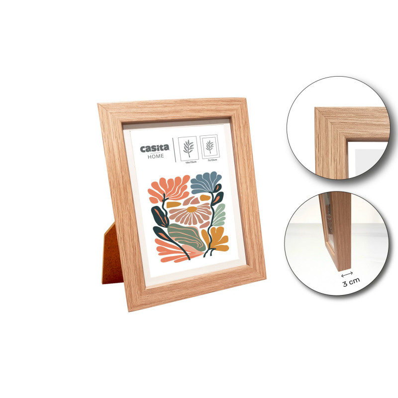 Cadre 10x15cm/ 7x12cm passe partout prof