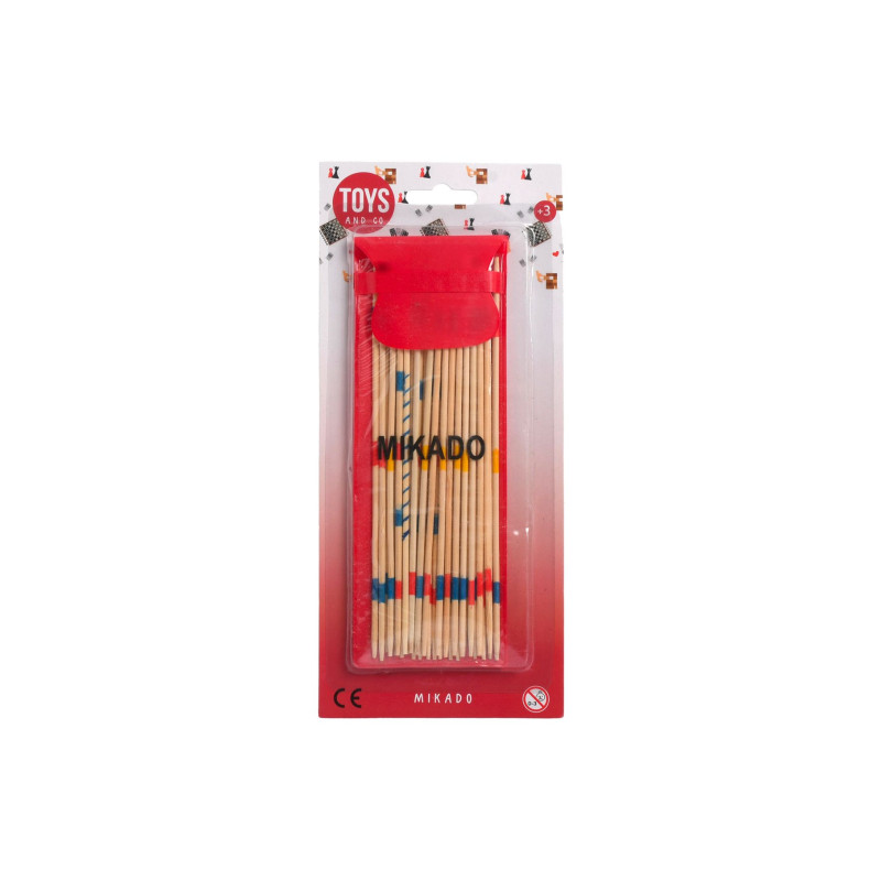 Mikado bois dans sac PVC 18cm
