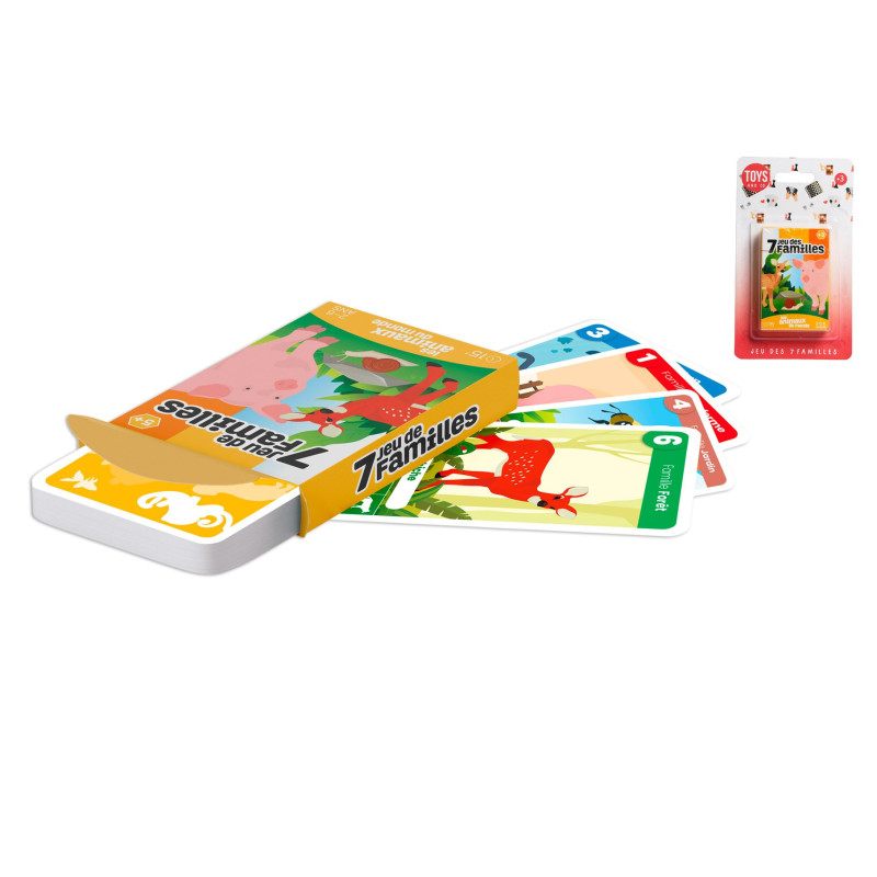 Jeu des 7 Familles Animaux du Monde Jeu des 7 Familles Animaux du Monde