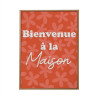 TOILE TUFTEE BIENVENUE A LA MAISON