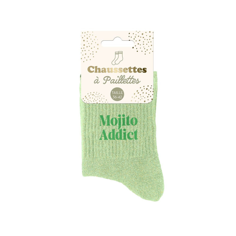 CHAUSSETTES PAILL. MOJITO ADDICT