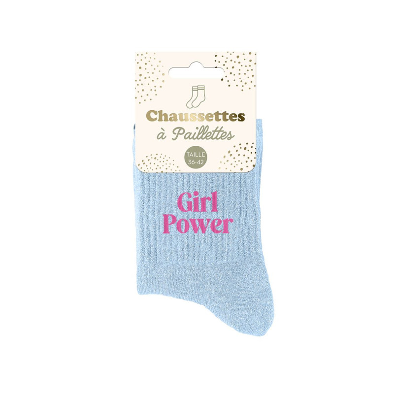 CHAUSSETTES PAILL. GIRL POWER
