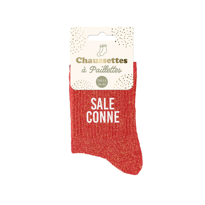 CHAUSSETTES PAILL. SALE CONNE