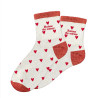 CHAUSSETTES PAILL. CŒURS REINE DE CŒUR