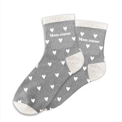 CHAUSSETTES PAILL. CŒURS MON CŒUR
