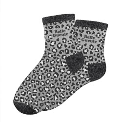 CHAUSSETTES PAILL. LEOPARD BELLE GUEULE