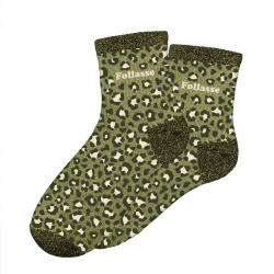 CHAUSSETTES PAILL. LEOPARD FOLLASSE