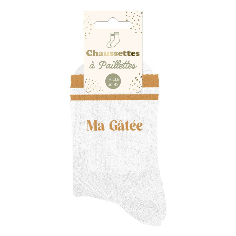 CHAUSSETTES PAILL. A BANDES MA GATEE