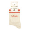 CHAUSSETTES PAILL. A BANDES EN BOMBE