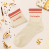CHAUSSETTES PAILL. A BANDES EN BOMBE