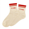 CHAUSSETTES PAILL. A BANDES LE SANG