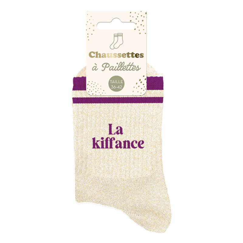 CHAUSSETTES PAILL. A BANDES LA KIFFANCE