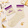 CHAUSSETTES PAILL. A BANDES LA KIFFANCE