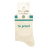 CHAUSSETTES PAILL. A BANDES EN PETARD