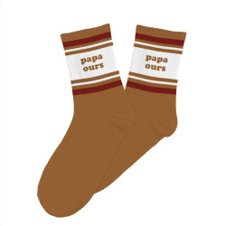 CHAUSSETTES PAPA OURS