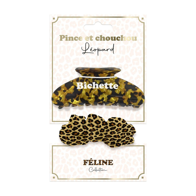 PINCE ET CHOUCHOU LEOPARD