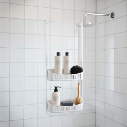 SERVIT. DOUCHE VESPER BLANC 2 PAN. A SUS