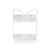 SERVIT. DOUCHE VESPER BLANC 2 PAN. A SUS