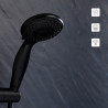 Kit Douche Hydro Noir 3 Fonctions - Douceur d'Intérieur