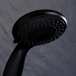 Kit Douche Hydro Noir 3 Fonctions - Douceur d'Intérieur