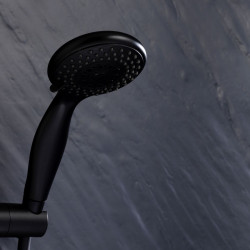 KIT DOUCHE HYDRO NOIR 3 FONCTIONS H22 x