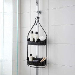 SERVIT. DOUCHE VESPER NOIR 2 PAN. A SUSP