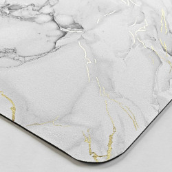 Tapis de Bain Venor Marbre Métallisé 50x80 cm - Douceur d'Intérieur