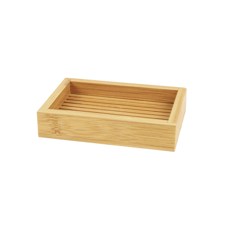 PORTE-SAVON BAMBOU HANOI 12.2x8.3x2.5CM