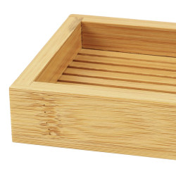 PORTE-SAVON BAMBOU HANOI 12.2x8.3x2.5CM
