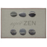 TAPIS ESPRIT ZEN 40x60CM BOUCLETTE IMPRI
