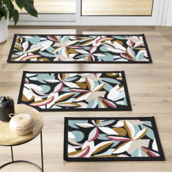 TAPIS LAVINIA 40x60CM BOUCLETTE IMPRIMEE