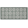 TAPIS CONSTANTINE SAUGE 50x120CM BOUCLET
