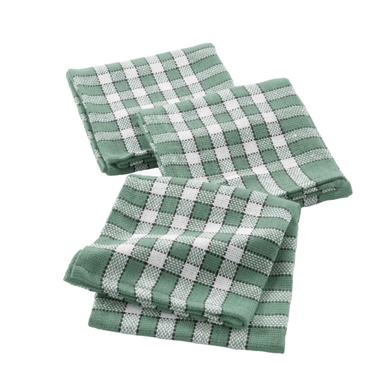 Lot de 3 Serviettes de Table Coton Tissé 45x45 cm - Coloris Cèdre Lot de 3 Serviettes de Table Coton Tissé 45x45 cm - Coloris Cèdre