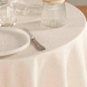 NAPPE RONDE PAULINE D180CM POLYESTER/LIN