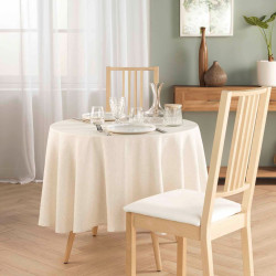 NAPPE RONDE PAULINE D180CM POLYESTER/LIN