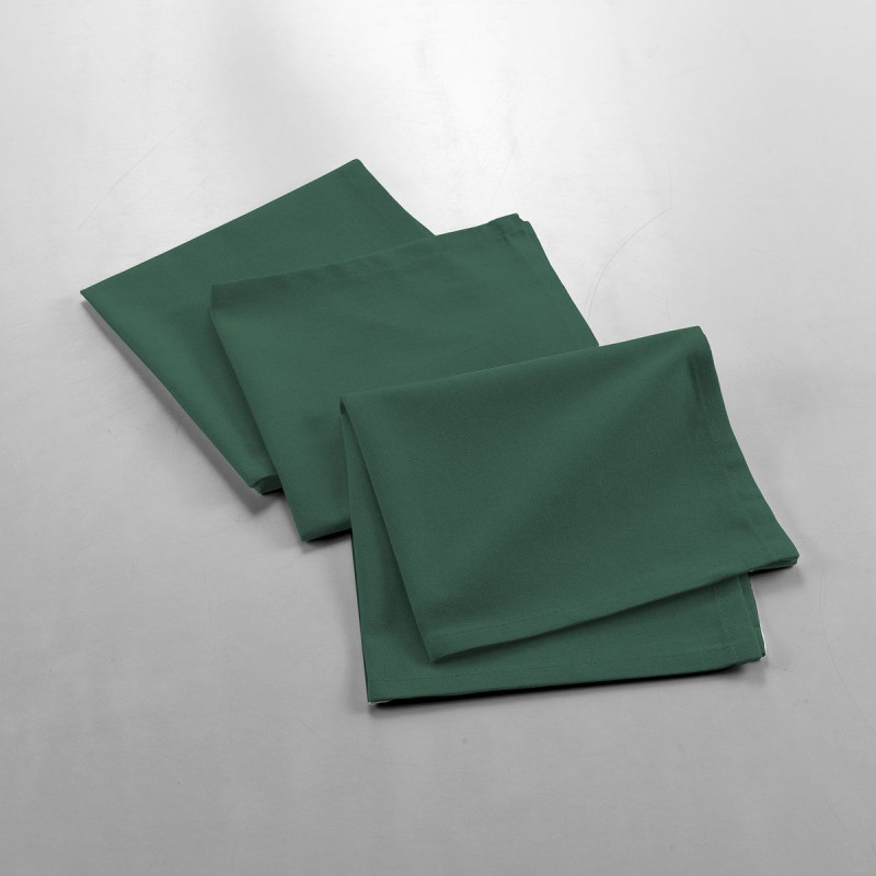 SERVIETTE DE TABLE X3 MISTRAL CEDRE 40x4