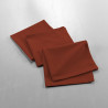 SERVIETTE DE TABLE X3 MISTRAL TERRACOTTA