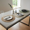 Set de Table Rond Pepita Camel Ø38cm en Fibre de Papier Tressée Set de Table Rond Pepita Camel Ø38cm en Fibre de Papier Tressée