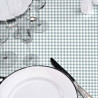 Nappe Rectangulaire Vichy Sauge 140x240cm PVC | Douceur d’Intérieur Nappe Rectangulaire Vichy Sauge 140x240cm PVC | Douceur d’Intérieur