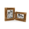 CADRE 2 PHOTOS BOIS 44X25CM