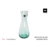 CARAFE A DECANTER VERRE RECYCLE OLEA 1L