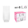 Set de 6 Verres Hauts Tokyo 395cc - LAV