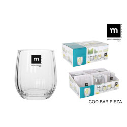 Verre Gobelet Nalon Optic 360cc - Design Ciselé Transparent